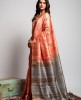 Art Dhupian Silk Saree in Beige Color