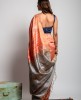 Art Dhupian Silk Saree in Beige Color