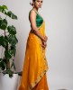 Dola Silk Saree in Mustard color
