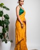 Dola Silk Saree in Mustard color
