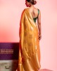 Dola Silk Saree in Yellow color