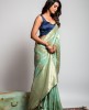 Dola Silk Saree in Sea Green color