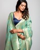 Dola Silk Saree in Sea Green color