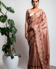 Art Dhupian Saree in Dark Onion color