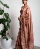 Art Dhupian Saree in Dark Onion color