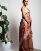 Art Dhupian Saree in Dark Onion color