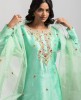 Sea Green Kurti and Sharara set 