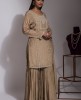 Stylish Brown color Sharara suit