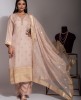 Cream color Palazzo Pant & Kurti set.