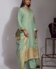 Green Palazzo Pant and Kurta set