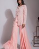 Baby Pink short Kurta with Palazzo