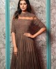 Heavy Brown Gown in Chinnon