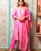Kurti and Pant Set in Silk with Banarasi Dupatta