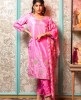 Kurti and Pant Set in Silk with Banarasi Dupatta