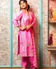Kurti and Pant Set in Silk with Banarasi Dupatta