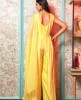Lemon Yellow Jump Suit in Raw Silk
