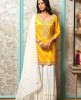 Leheriya style Sharara Set in Yellow