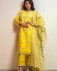Elegant Yellow Kurti Set with Banarasi Dupatta in Silk