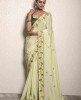 Foam Green color Saree in Dola Silk