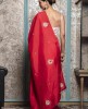 Red color Saree in Dola Silk