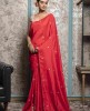 Red color Saree in Dola Silk