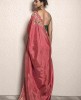 Reddish Pink color Saree in Dola Silk