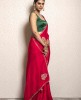 Red color Saree in Dola Silk