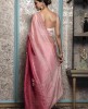 Shaded  Dola Silk Saree in Light Pink & Onion Pink